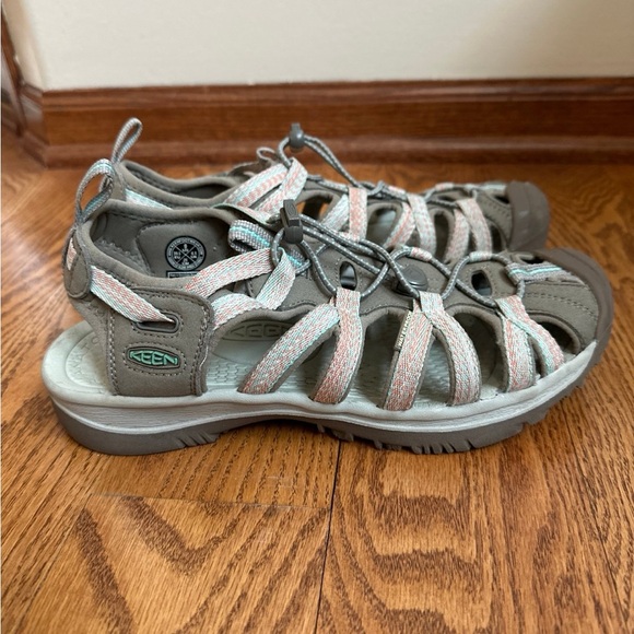 Keen Whisper Sandals Womens Size 9 Beige - Picture 3 of 6